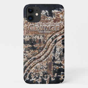 Het is mijn stijl GRUNGE Rusty Letters iPhone 11 Hoesje
