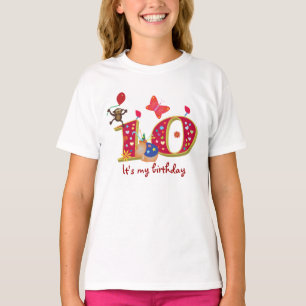 Het is mijn tiende verjaardag t-shirt