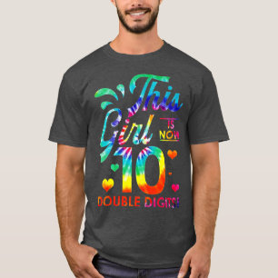 Het is mijn tiende verjaardag van dit meisje, nu 1 t-shirt
