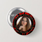Het is mijn verjaardag - DIY Foto Ronde Button 5,7 Cm (Voorkant /achterkant)