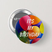 Het is mijn verjaardag! ronde button 5,7 cm (Voorkant /achterkant)