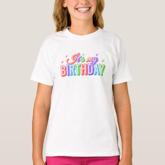 Het is mijn verjaardag t-shirt