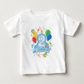 Het is mijn verjaardag! Twee jaar oud peuter T-shi (Voorkant)