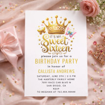 Het is mijn zestiende verjaardag