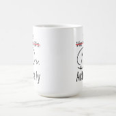 Het is Miss Mrs. Dr. Eigenlijk Funny Doctor Quote Koffiemok (Center)