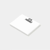 Het is Mogelijke Post-It Notes (Schuin)