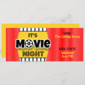 Het is Movie Night Kaart (Voorkant / Achterkant)