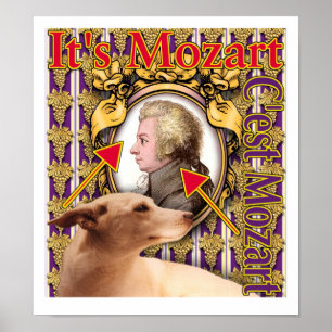 Het is Mozart Poster