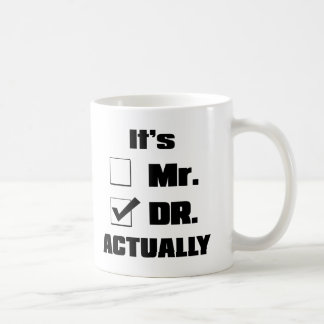 Het is Mr. Dr. Mok, Dr. Gift, Dr. Cadeau, Do Koffiemok