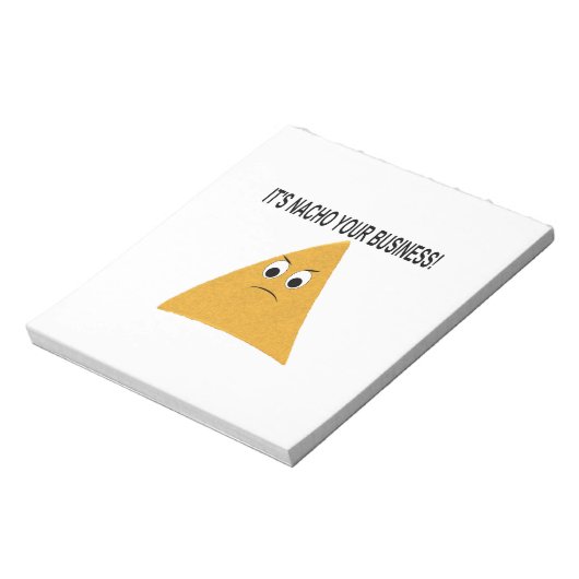 Het is Nacho Your Business Notitieblok (Gedraaid)