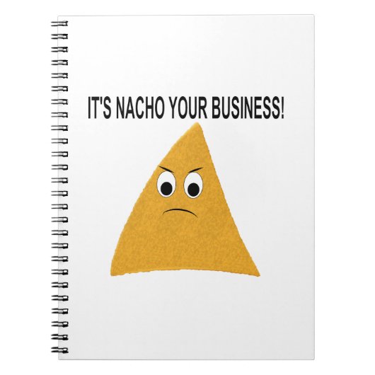 Het is Nacho Your Business Notitieboek (Voorkant)