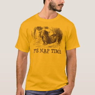 Het is Nap Time Slaping Snoring Red King Wonderlan T-shirt