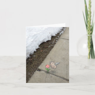 Het is net zo onwaarschijnlijk als de lente kaart