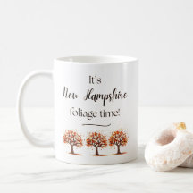 Het is New Hampshire loof tijd Mok