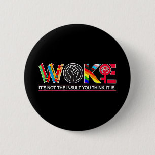 Het is niet de belediging die je denkt dat het is ronde button 5,7 cm
