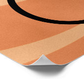 Het is niet de bestemming, het is Ride! Retro stij Poster (Hoek)