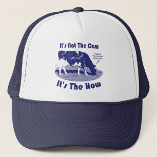 Het is niet de koe, het is hoe trucker pet