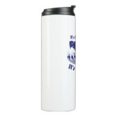 Het is niet de Koe, maar hoe Thermosbeker (Gedraaid links)