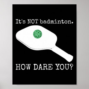 Het is niet Dominton hoe durf je - grappige Pickle Poster