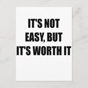 HET IS NIET EENVOUDIG, MAAR ZIJN WERD.png Briefkaart