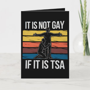 Het is niet gay als het TSA Security LGBTQ Pride i Kaart