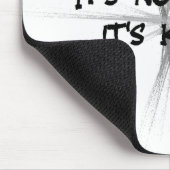 Het is niet gemakkelijk - Karate Grey Muismat (Hoek)