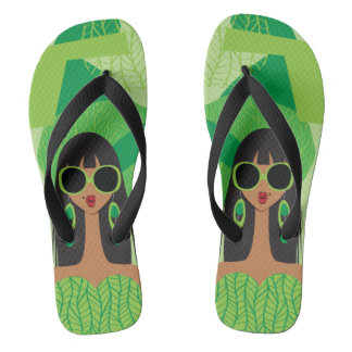 Het is niet gemakkelijk om groene Teenslippers te 