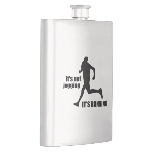 Het is niet joggen, het loopt flacon (Rechts)