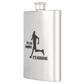 Het is niet joggen, het loopt flacon (Links)