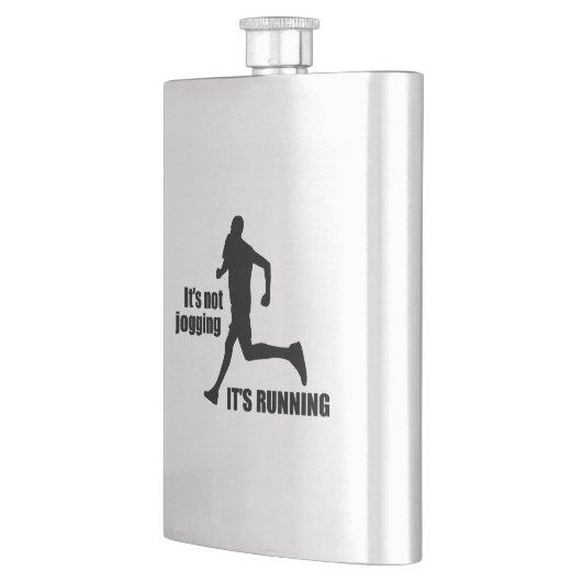 Het is niet joggen, het loopt flacon (Links)