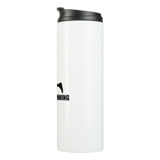 Het is niet joggen, het loopt thermosbeker (Geroteerd rechts)