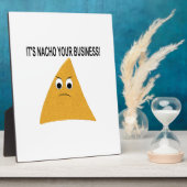 Het is niet jouw zaak fotoplaat (Zijkant)