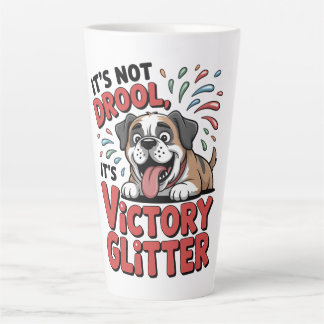 Het Is Niet Kwijl Maar Overwinningsglitter Grappig Latte Mok
