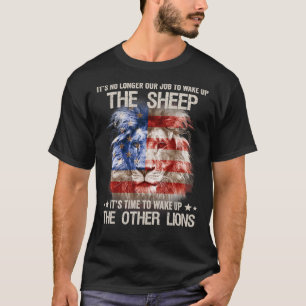 Het is niet langer onze taak om de schaap wakker t t-shirt