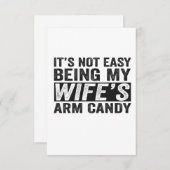 Het is niet makkelijk om de grappige cadeautjes va bedankkaart (Voorkant / Achterkant)