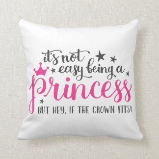 Het is niet makkelijk om een prinseskussen te zijn kussen