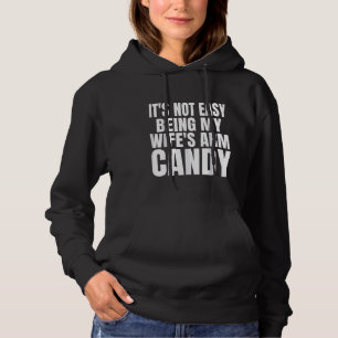 Het is niet makkelijk om het Arm Snoep van mijn vr Hoodie