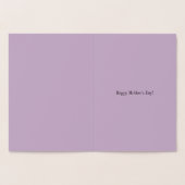 Het is niet makkelijk om moeder te zijn folie kaarten (Binnen)