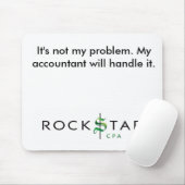 Het is niet mijn probleem Mousepad. Muismat (Met muis)