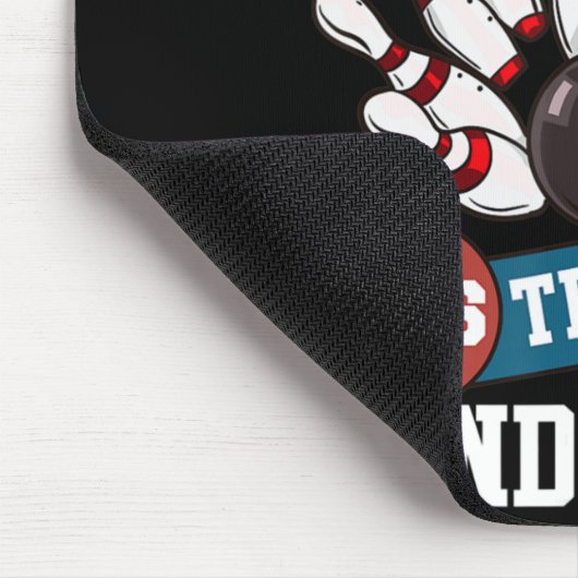 Het is niet m'n fault Lane Conditions Fun Bowling Muismat (Hoek)