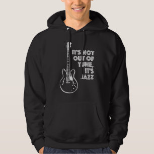 Het is niet vals, het is jazz hoodie