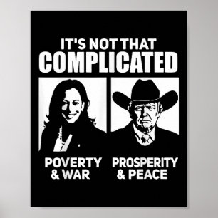 Het is niet zo ingewikkeld Kamala Armoede & Kamp;  Poster
