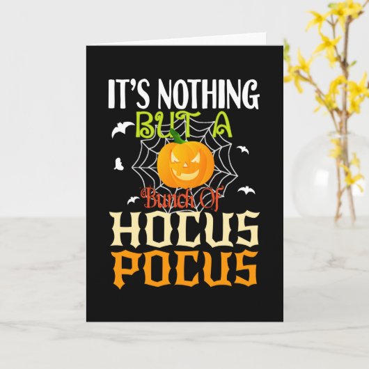 Het is niets anders dan een stel Hocus Pocus Kaart (Gele Bloem)