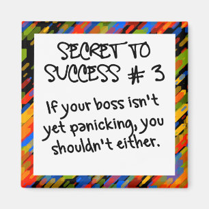 Het is nog geen tijd om paniek te zaaien magneet