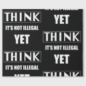 Het is nog niet illegaal cadeaupapier (Vlak)