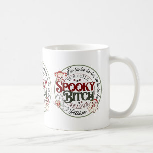 Het is nog steeds Spooky B-seizoen kerst Mok