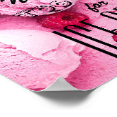 Het is nooit te koud voor ijs gezegde poster (Hoek)