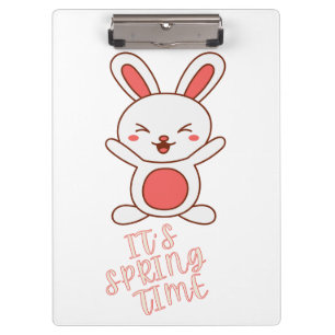 Het is Notitieboek van de Lente Tijd Klembord