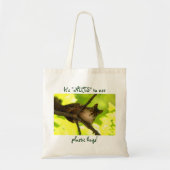 Het is "NUTS" Eekhoorn Canvas tas (Voorkant)