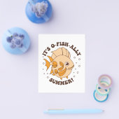 Het is O-vis-ally Zomervis Pun Flyer (Enkel)